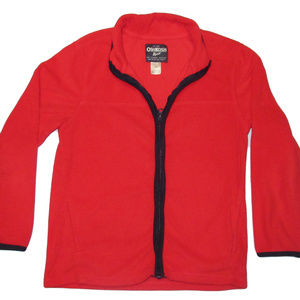 OshKosh Boys Front Zip Fleece Jacket (Size 12)